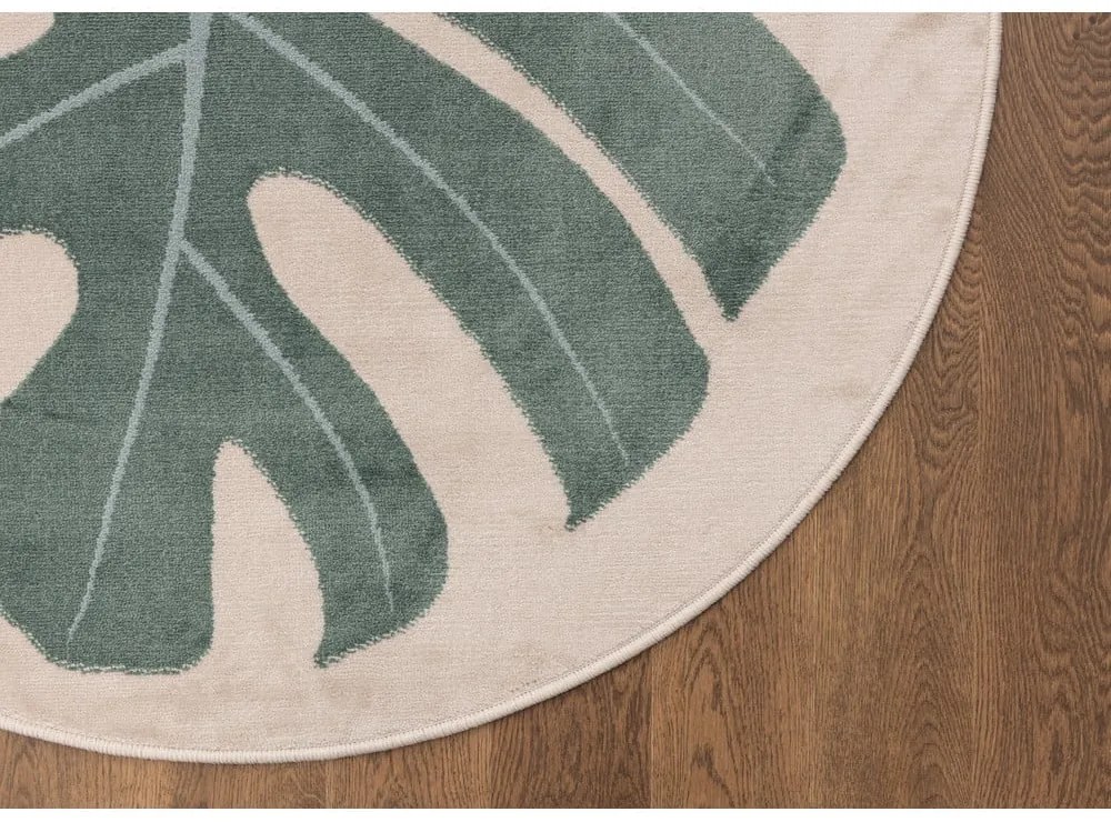 Tappeto per bambini verde e beige ø133 cm Deliciosa Malachite – FD