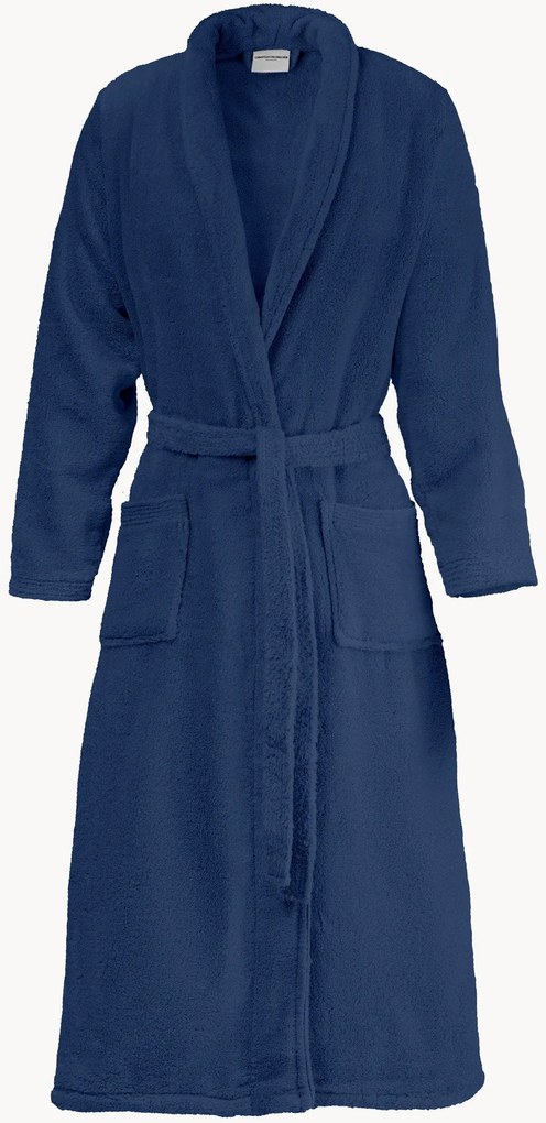 Accappatoio unisex in cotone con collo sciallato Cocoon