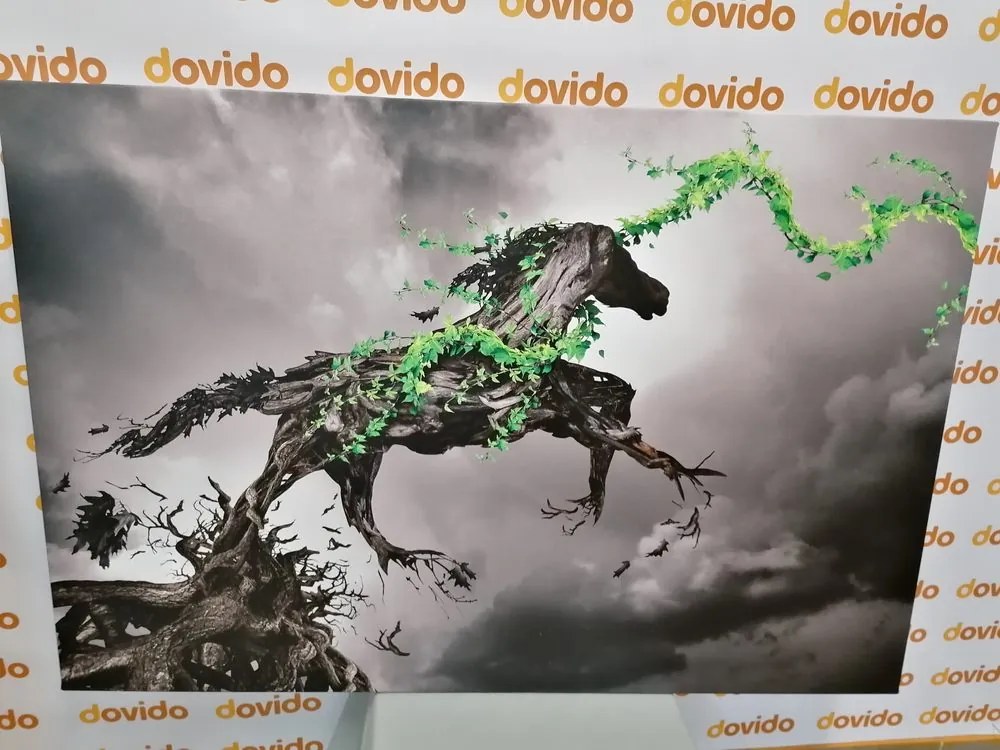 Quadro su tela – Cavallo in design unico
