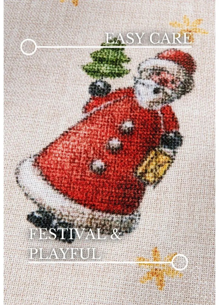Tappeto rosso con motivo natalizio 160x230 cm Red Christmas - Villeroy&amp;Boch