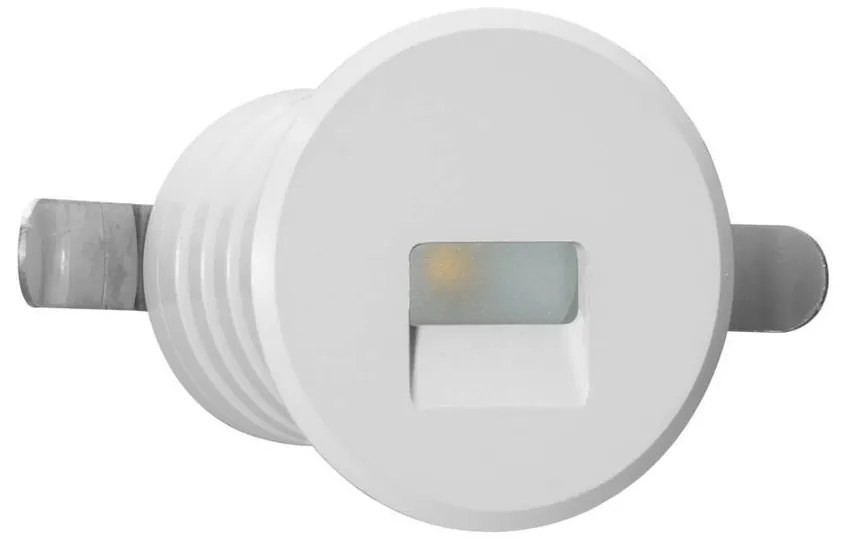 Faretto LED Bianco 1W IP67 Professional - per Gradini Colore Bianco Caldo 2.700K