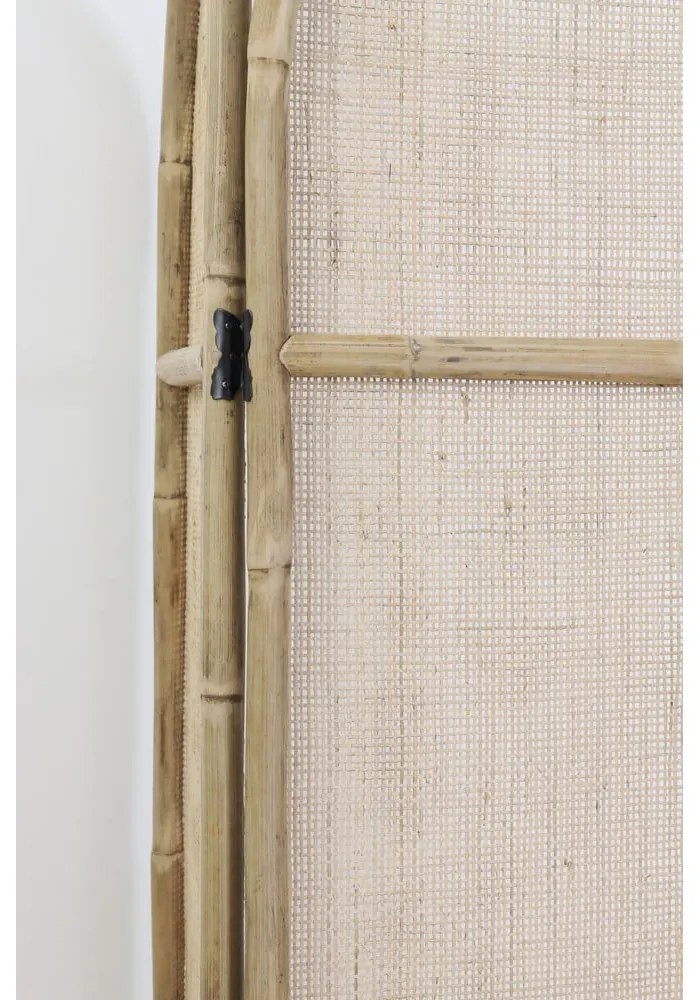 Paravento in rattan Herwin - Light & Living