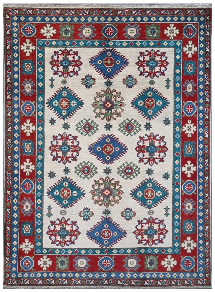 Kazak Tappeto orientale 150x210 (Pakistan) Annodato A Mano
