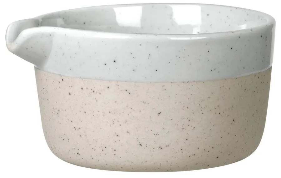 Lattiera grigio chiaro/beige in ceramica 150 ml Sablo – Blomus