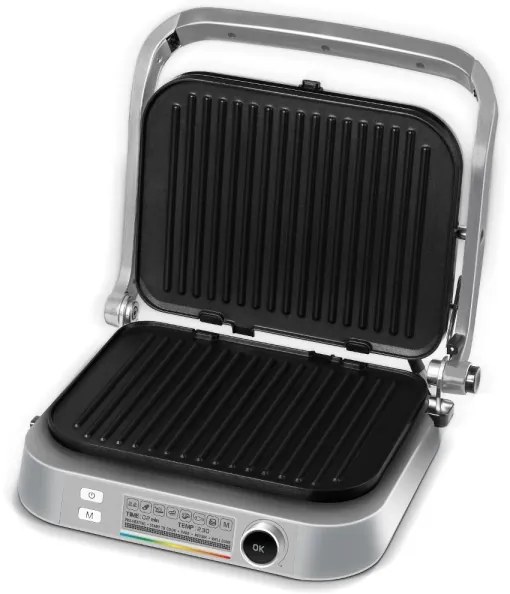 Sencor grill a contatto 2100W/230V cromo opaco
