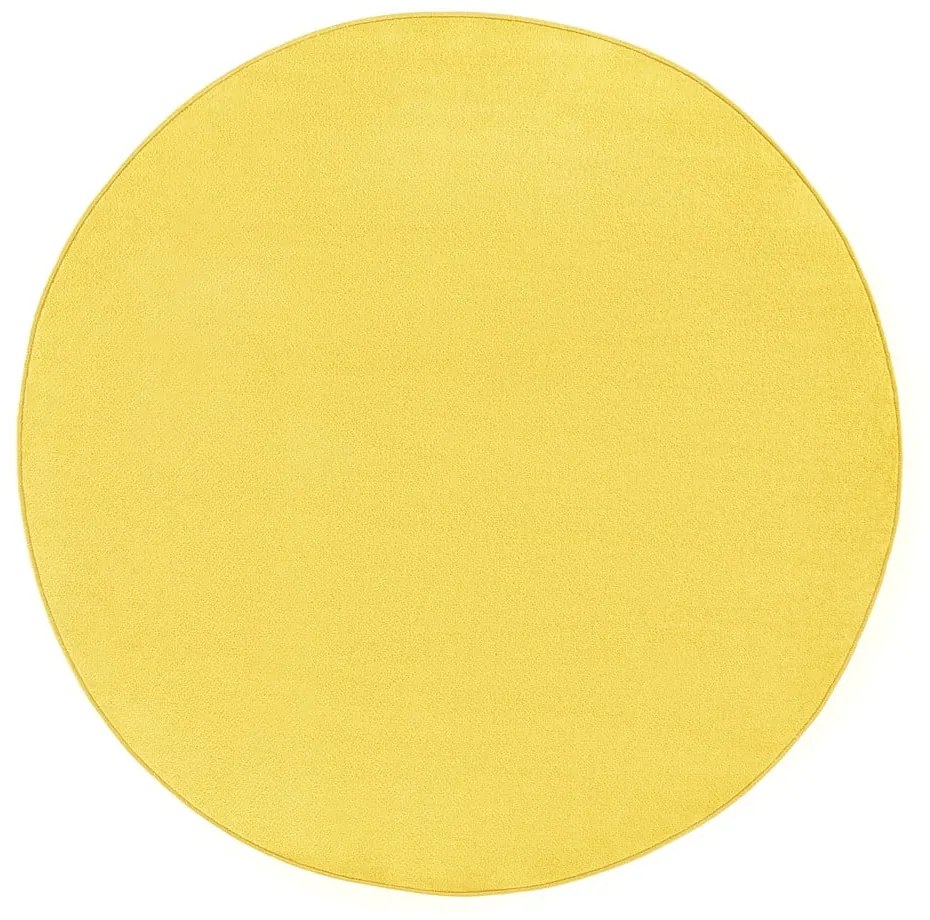 Tappeto rotondo giallo ø 200 cm Fancy - Hanse Home