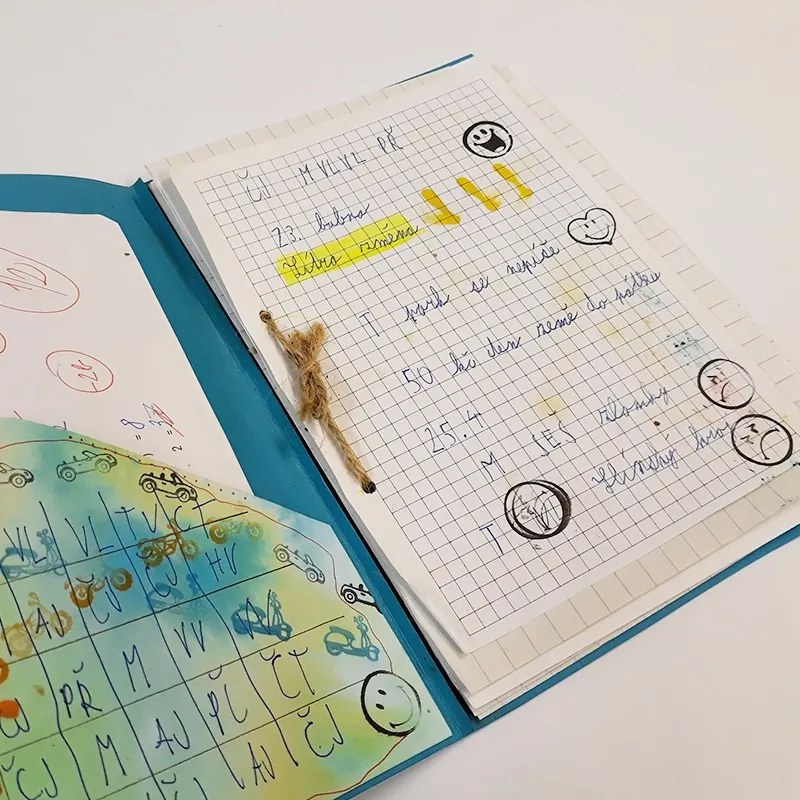 Timbri autoinchiostranti Stampo EASY, 10 pezzi - Emoticon