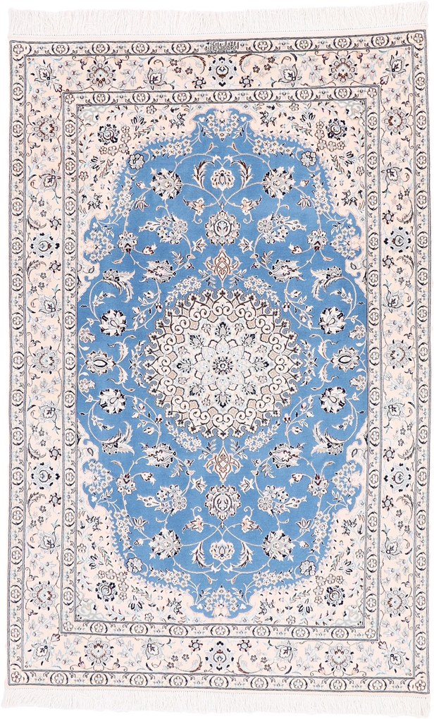 Nain Tappeto persiano 130 x 200 (Iran) Annodato A Mano
