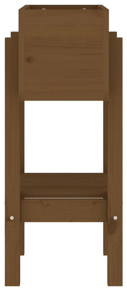 Fioriera da Giardino Miele 62x50x69 cm Legno Massello di Pino