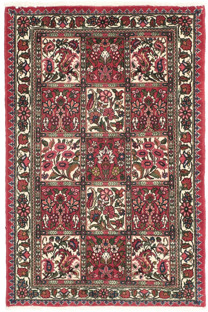 Bakhtiar Tappeto persiano 70 x 110 (Iran) Annodato A Mano