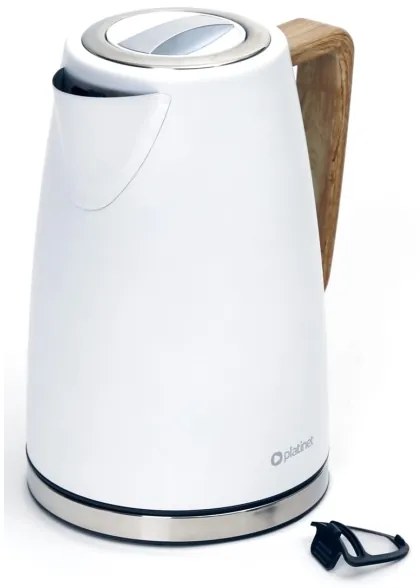 Bollitore 1,7 l 2400W/230V acciaio inox/bianco