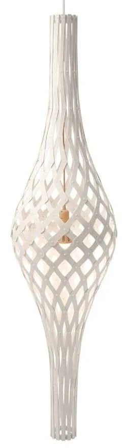 David Trubridge - Nikau Lampada a Sospensione Bianco 2 Lati David Trubridge