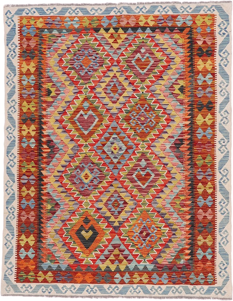 Kilim Tappeto 200 x 160 (Pakistan) Annodato A Mano