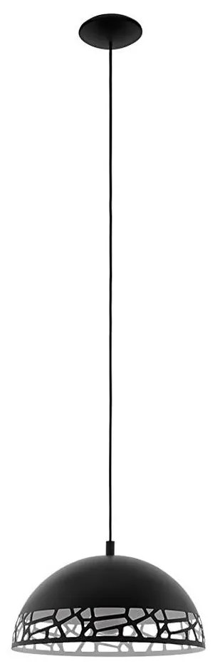 Eglo 79351 - Lampadario a sospensione con filo SAVIGNANO 1xE27/60W/230V