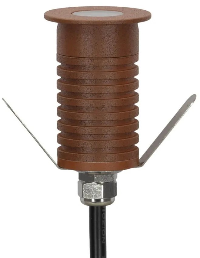 Faretto LED 3W IP67 LED OSRAM, Corten - Professional Colore Bianco Naturale 4.000K