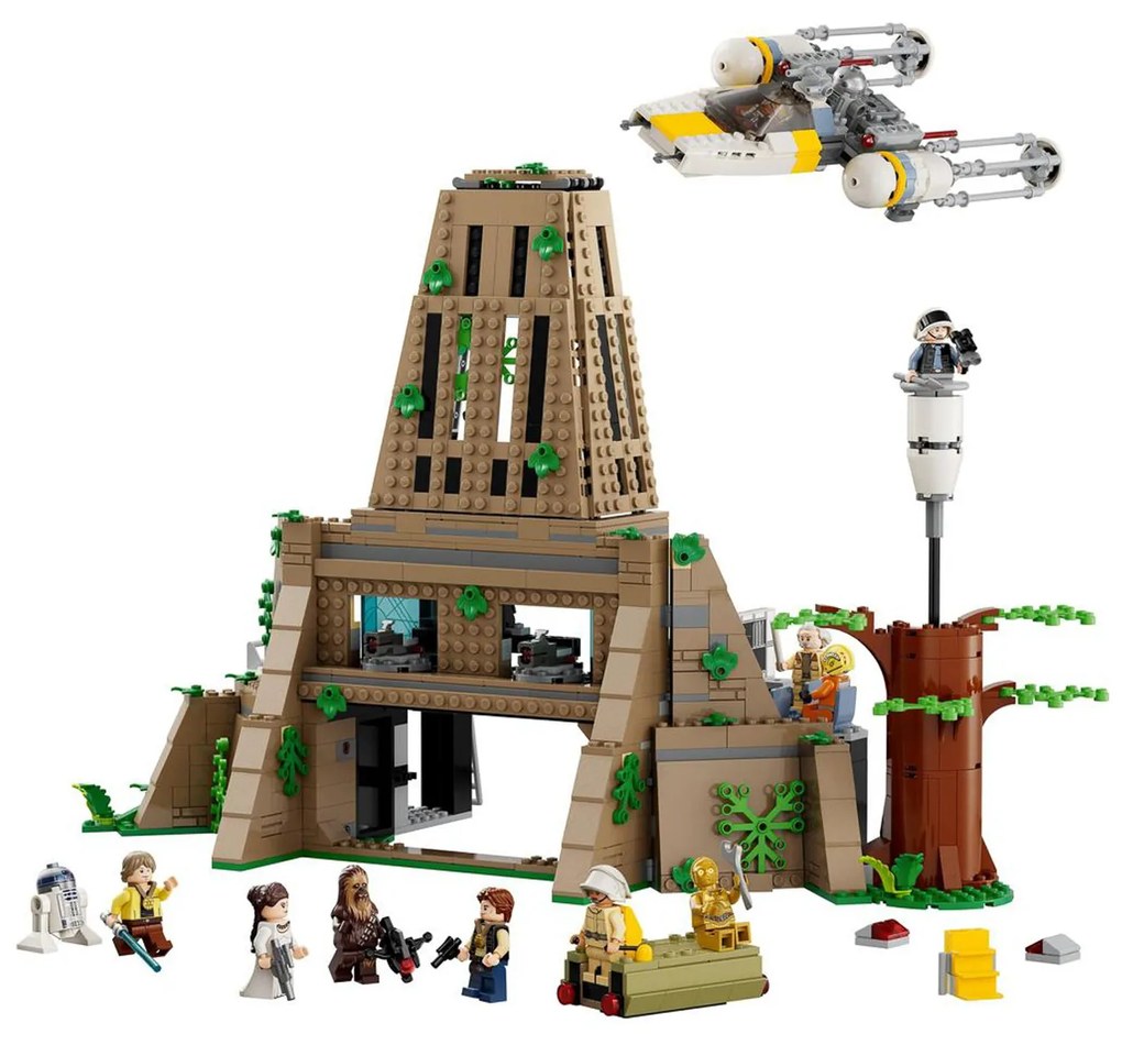 Base ribelle su Yavin 4 Star Wars da costruire Lego