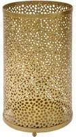 Porta Ombrelli Holes Glam 24x43 cm in Ferro Oro