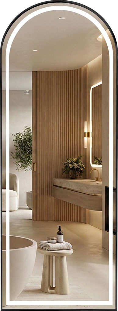 Specchio LED Orbit 60x170cm Black