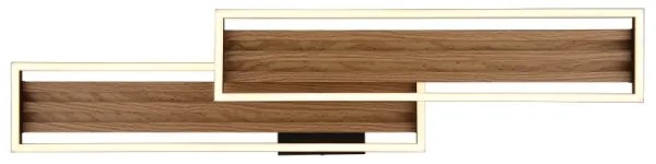 Globo 67358D - Plafoniera LED DAKARI I/30W/230V 3000K 90x21 cm