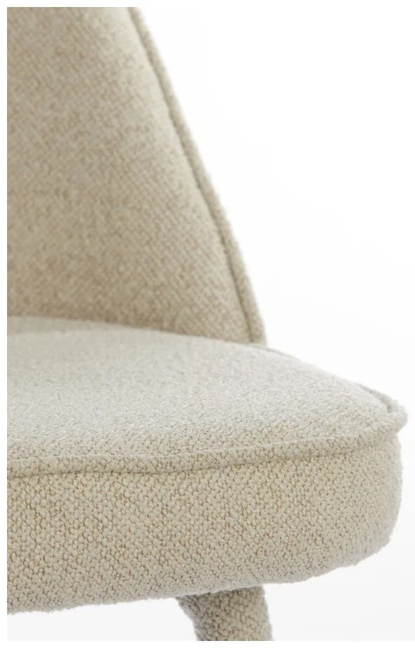 Sedia da pranzo beige Djeslin - Light &amp; Living