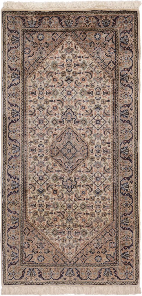 Persian Tappeto orientale 70x130 (Indian) Annodato A Mano