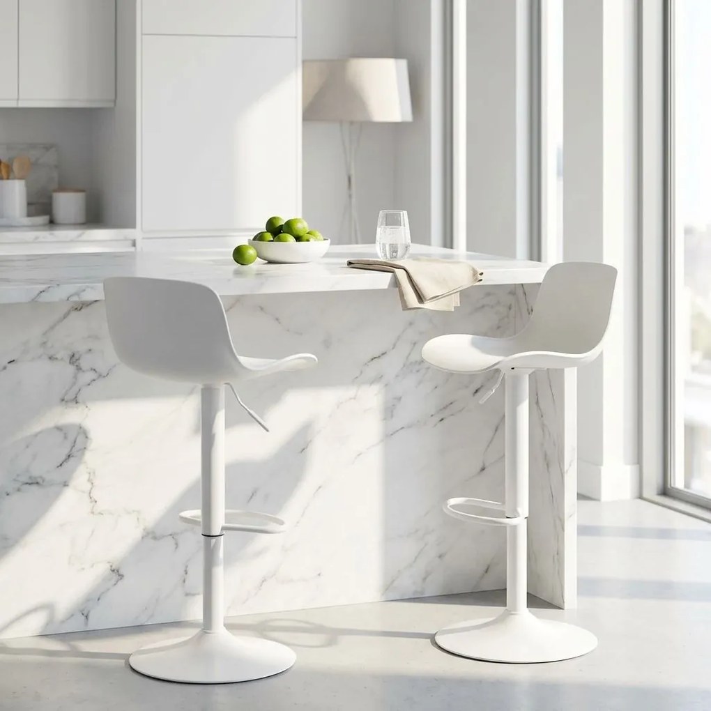 ESTEBAN - sgabello alto in acciaio