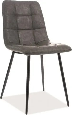 Sedia Look Grey - L38 x H45 x H88 cm