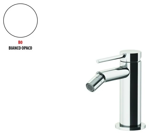 Rubinetto per bidet Circle two bianco verniciato a polvere opaco GATTONI RUBINETTERIA
