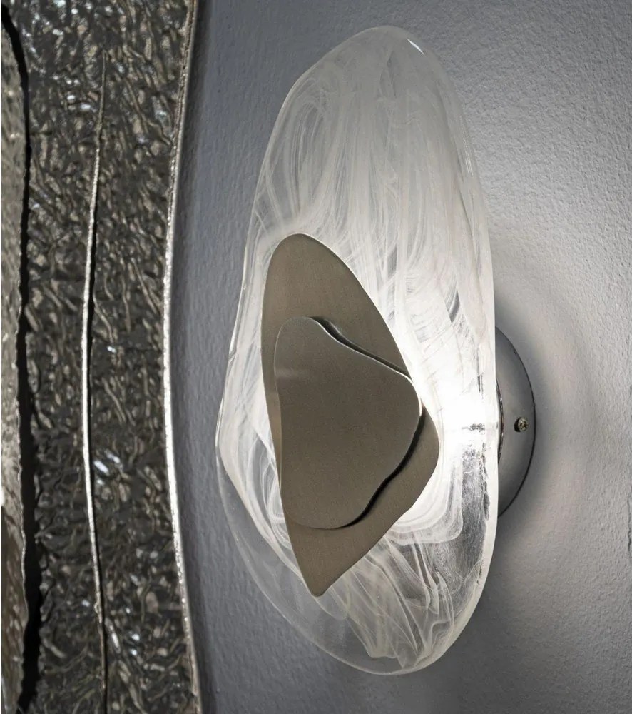 Lampada da parete in vetro Ocean – Mauro Ferretti