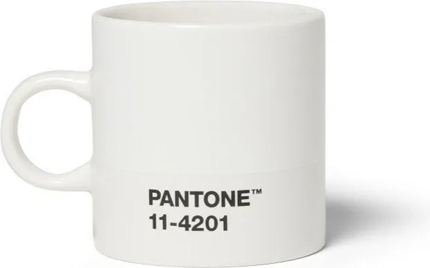 Tazza per espresso bianca in ceramica 120 ml Cloud Dancer – Pantone