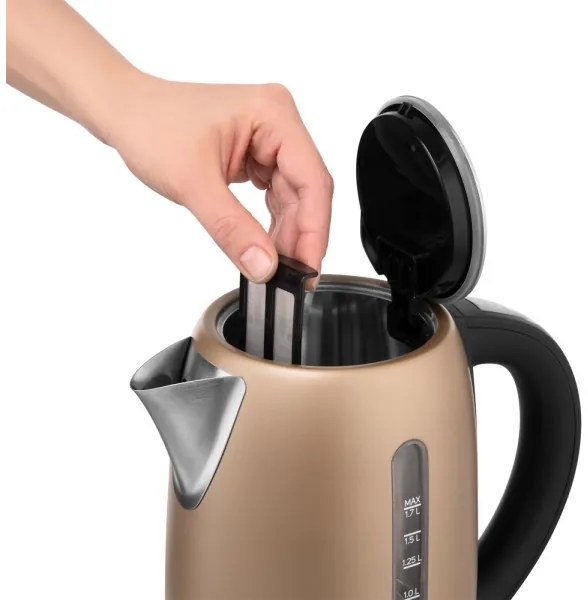 Sencor - Bollitore con termoregolazione 1,7 l 2150W/230V rame