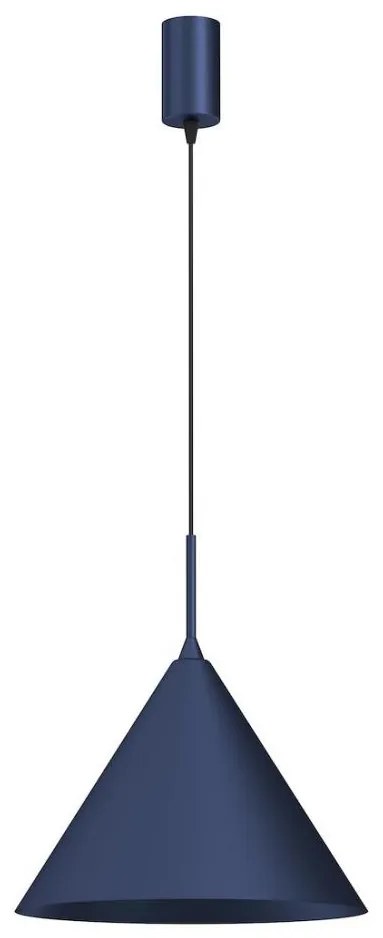 Lampada a sospensione con cavo CAPITAL 1xGX53/15W/230V Ø 32 cm, blu
