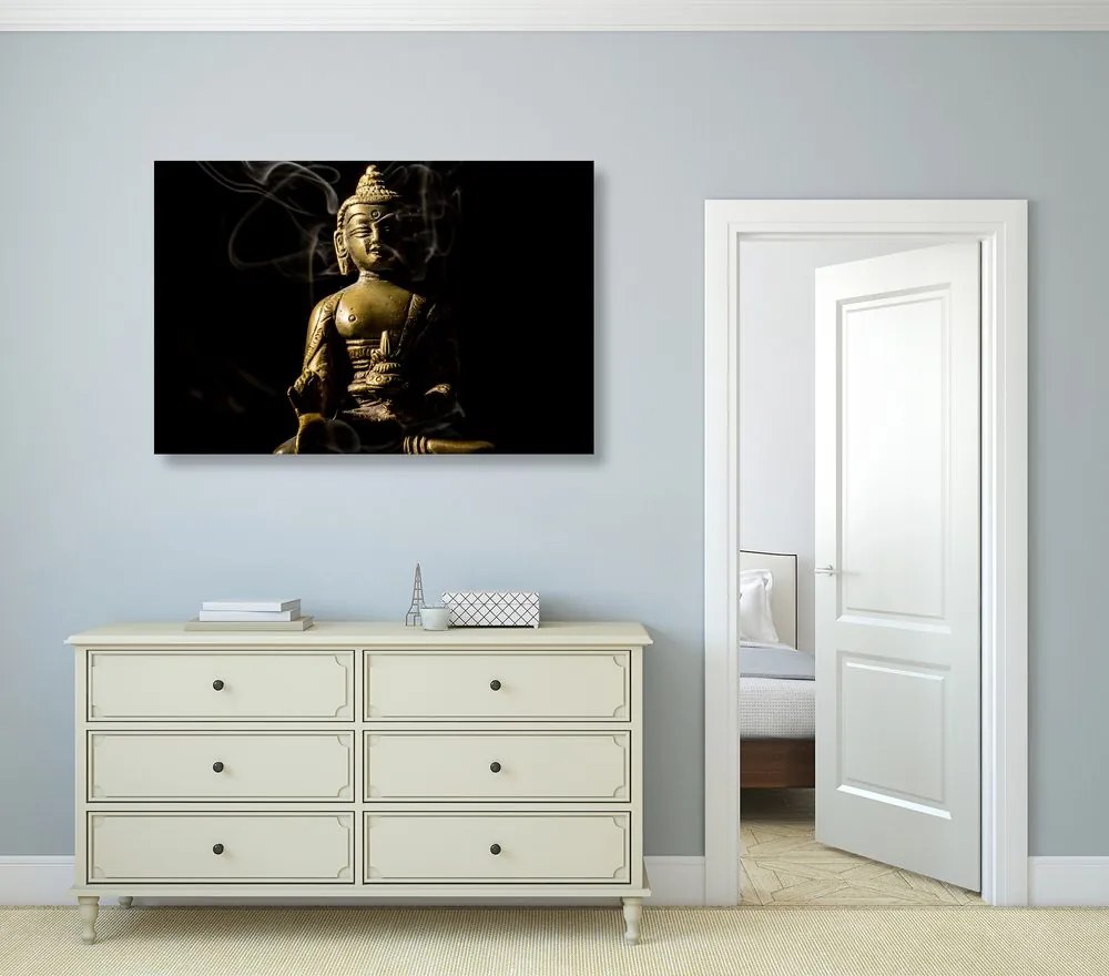 Quadro su tela – Statua del Buddha