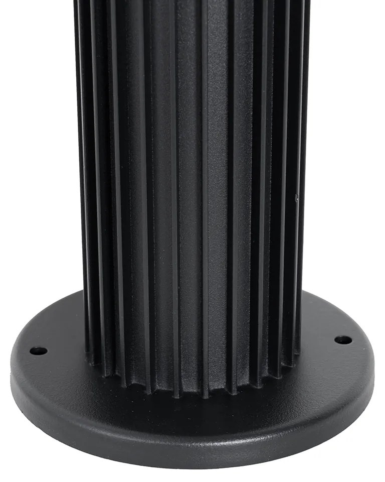 Lampada da esterno a paletto di design nera 80 cm IP44 - Boris