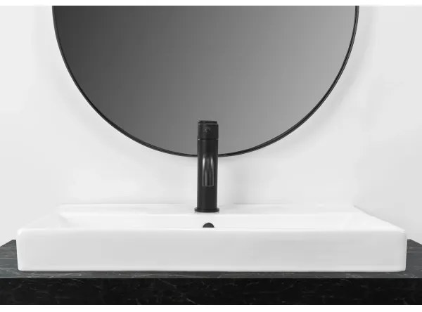 REA-U3326 - Lavabo da incasso MANDY 46x60 cm ceramica/bianco lucido