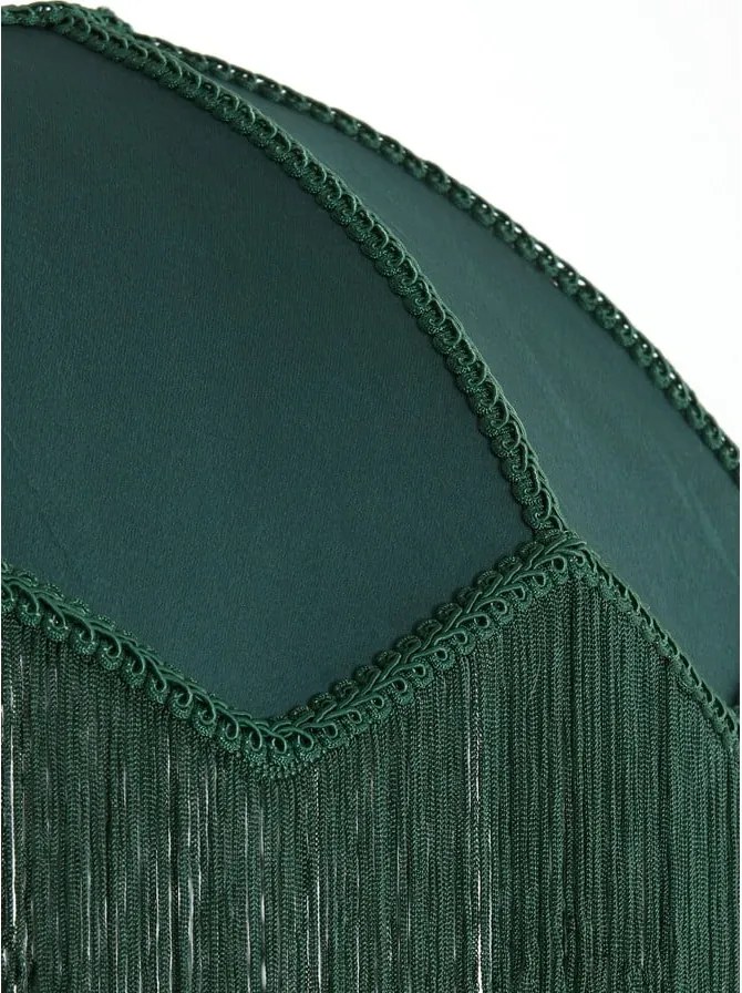 Lampadario in colore petrolio con paralume in tessuto ø 40 cm Malacia - Light &amp; Living