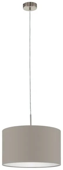 Eglo 31572 - Lampadario a sospensione con filo PASTERI 1xE27/60W/230V