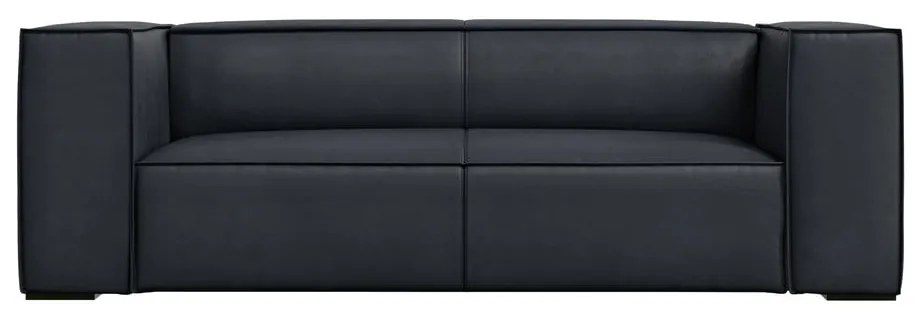 Divano in pelle blu scuro 212 cm Madame - Windsor &amp; Co Sofas