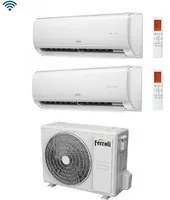 Climatizzatore Condizionatore Dual Split Inverter Ferroli Giada M 9000+9000 btu con 21-3 Wi-Fi Integrato Alexa e Google HOME 9+9 - NOVITA