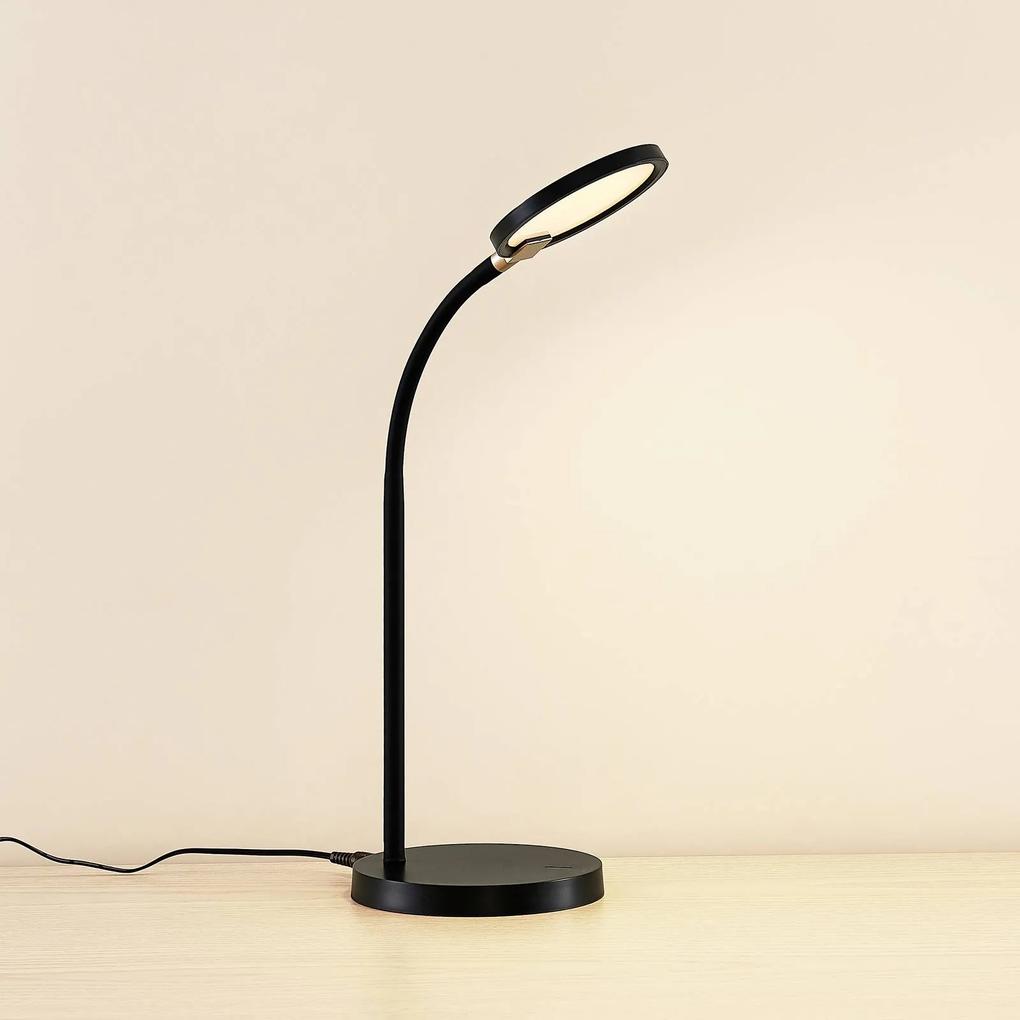 Lindby Binera lampada LED da tavolo 3-step-dimmer