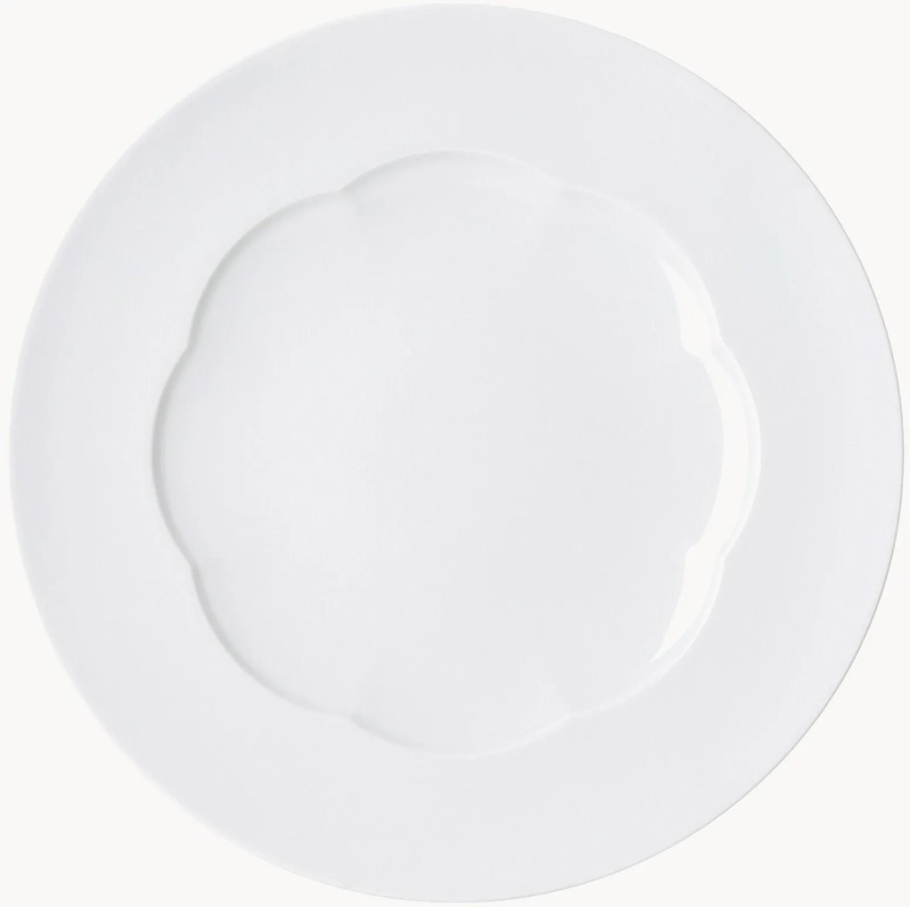 Set di 6 piatti da colazione in porcellana Sonetto