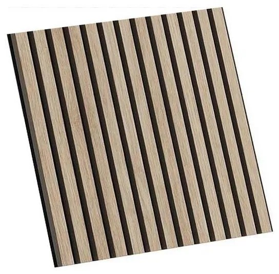 BATH DELUXE 54-060-08-86-12 - SET 4x Pannello acustico a parete DANVIKEN 60x60 cm quercia