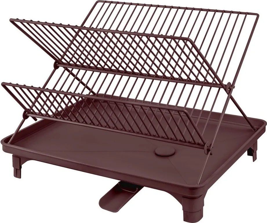 Scolapiatti a due piani burgundy 42x29 cm Dry-It – Mette Ditmer Denmark