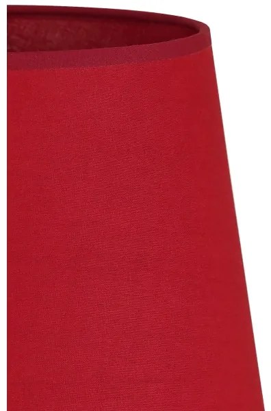 Duolla - Paralume per lampada da tavolo CLASSIC M E27 diametro 24 cm rosso