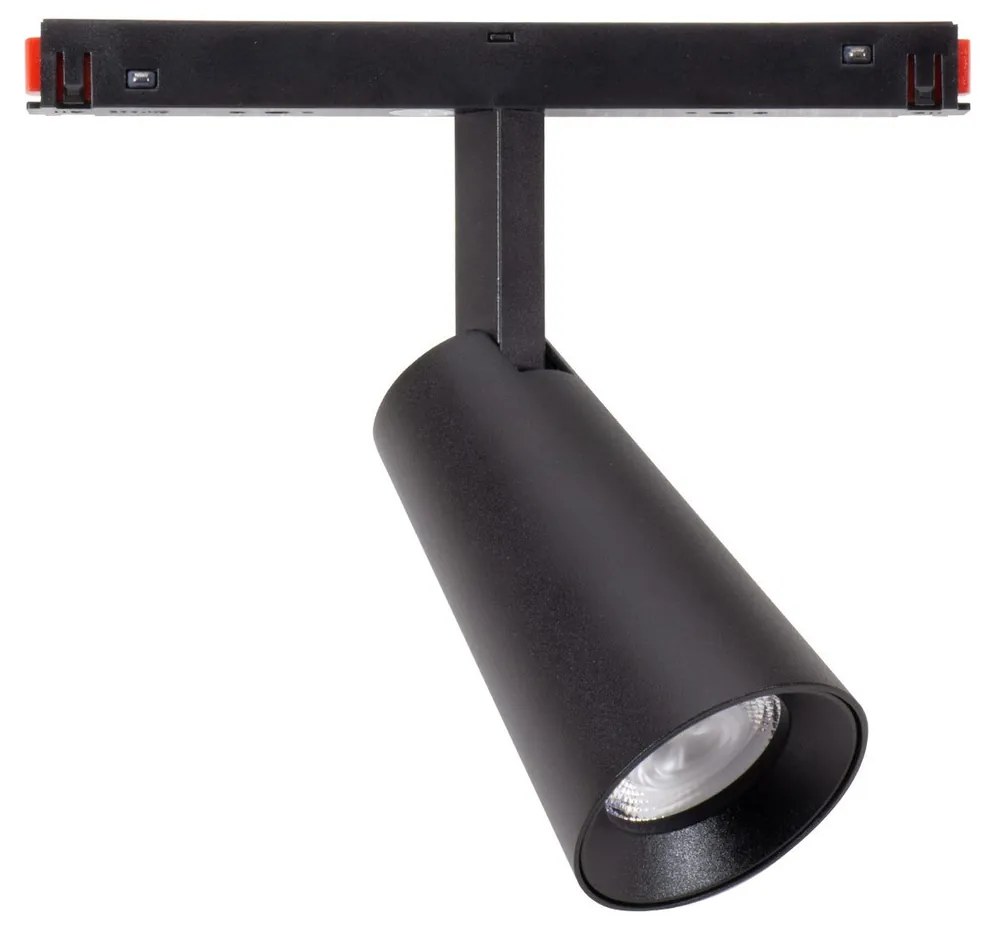 Faro LED 15W Magnetico CCT CRI92 36° Nero 48V - BRIDGELUX LED Colore Bianco Variabile CCT
