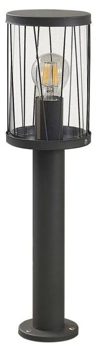 Lindby - Yonan Paletto da Giardino da Esterno H60 Dark Grey/Clear Lindby