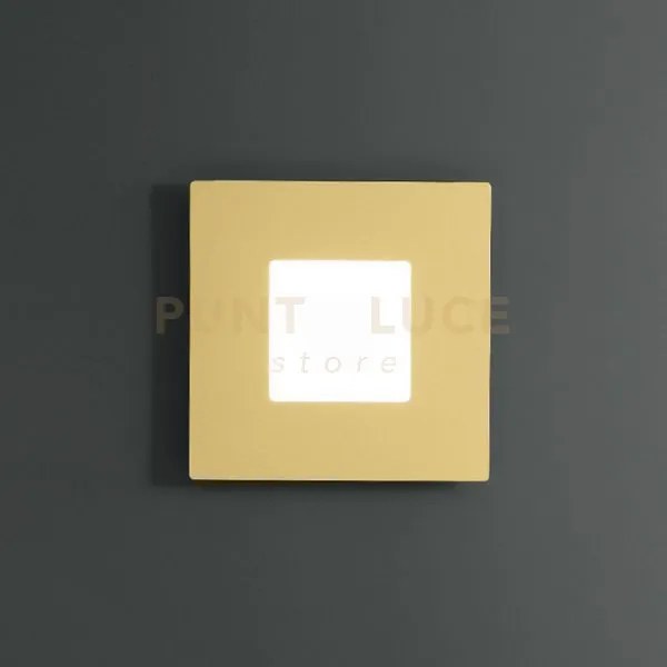 Bilde p/g - plafoniera colore oro opaco a led 3000k 5600lm 56w dimm...
