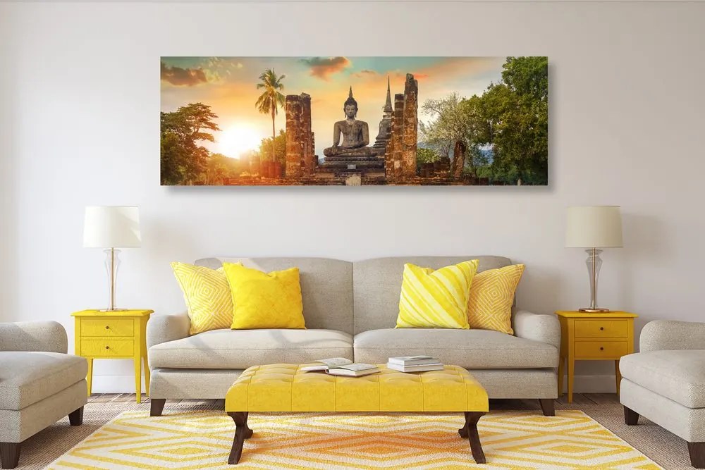 Quadro su tela – Statua di Buddha nel parco Sukhothai