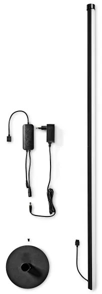 Nedis WIFILD20RGBW- LED RGBIC Lampada con piedistallo Smartlife LED/10W/230V 2700-6500K+RC