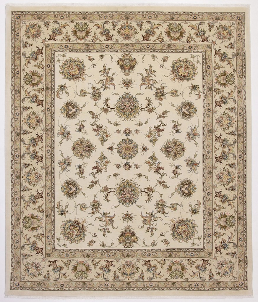 Tabriz Tappeto 230 x 270 (Iran) Annodato A Mano